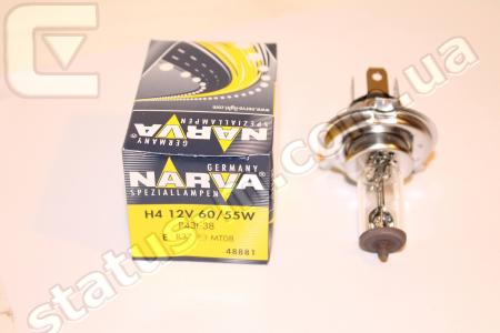 NARVA / 48881C1 / Лампа H4 P43t дальний, ближний свет 12V 60/55W (пр-во NARVA) фото 1