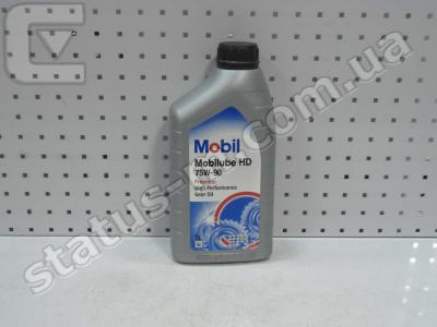 MOBIL / 146424 / Масло трансмисионное Mobilube HD 75W-90 (1л) синтетика GL- 5 фото 1