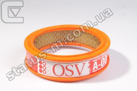 OSV / 2101-1109100-10 / Фильтр воздушный ВАЗ 2101-21099 (элемент) А-003 (с обечайкой) (пр-во OSV) фото 1