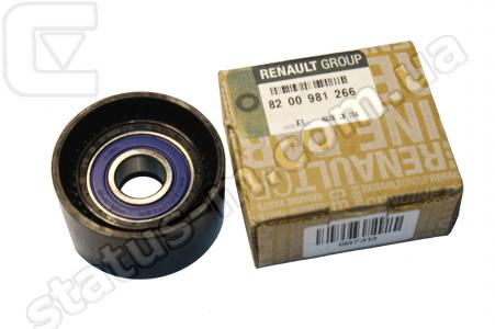 RENAULT / 8200981266 / Ролик натяжителя генератора ручейковый Renault Master,Trafic 2.5dCi (кондиц.) (пр-во RENAULT) фото 1