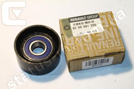 RENAULT / 8200981266 / Ролик натяжителя генератора ручейковый Renault Master,Trafic 2.5dCi (кондиц.) (пр-во RENAULT) фото 2