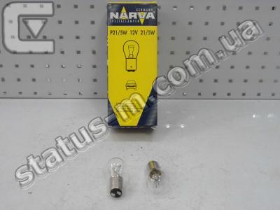NARVA / 17916CP / Лампа P21/5W BAY15d стоп-сигнал, указатели поворота, габариты 12V 5W (пр-во NARVA) фото 2
