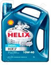 SHELL / 10W-40 CF / Масло моторное 10W-40 полусинтетическое Helix Diesel HX7 SAE CF (4л) (пр-во SHELL) фото 1