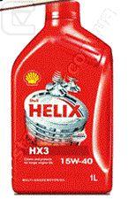SHELL / 15W-40 SJ/CF / Масло моторн. SHELL Helix HX3 SAE 15W-40 SJ/CF Канистра 1L фото 1