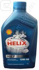 SHELL / 10W-40 / Масло моторн. SHELL Helix HX7 SAE 10W-40 SM/CF Канистра 1L фото 1