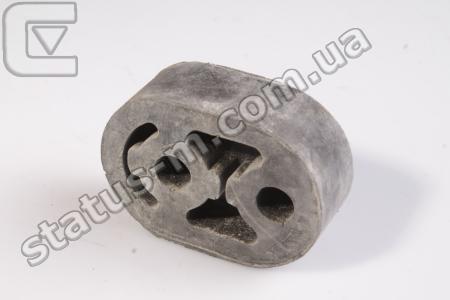 Украина / 3105-1203163 / Подушка подвески глушителя (амортиз.) Газель,Волга (овал) усиленная (утолщ.) (пр-во Рем Гума) фото 1