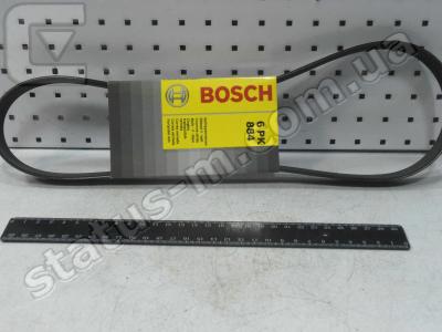 BOSCH / 1 987 947 933 / Ремень 6PK884 привода генератора ВАЗ 1117-19 Калина (пр-во Bosch) поликлин фото 1
