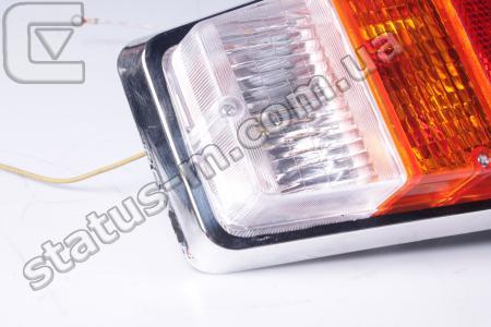 Автосвет / 24-3716010-11(ФП-120-Б) / Фонарь задний Волга 2410 в сборе (с держателем патронов+лампы) (пр-во Автосвет) фото 1