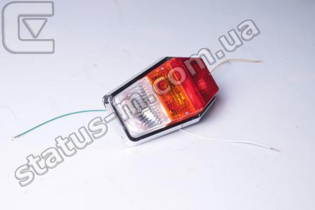 Автосвет / 24-3716010-11(ФП-120-Б) / Фонарь задний Волга 2410 в сборе (с держателем патронов+лампы) (пр-во Автосвет) фото 4