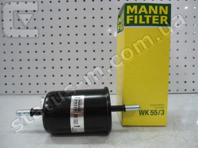 MANN / WK55/3 / Фильтр топливный Daewoo Lanos (пр-во MANN) фото 1
