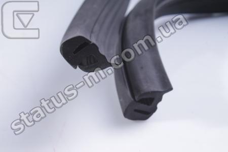 Техно Резина / 469-5206050 / Уплотнитель стекла УАЗ 469 (31512,-14) ветрового (лобового) (пр-во Техно Резина) фото 1