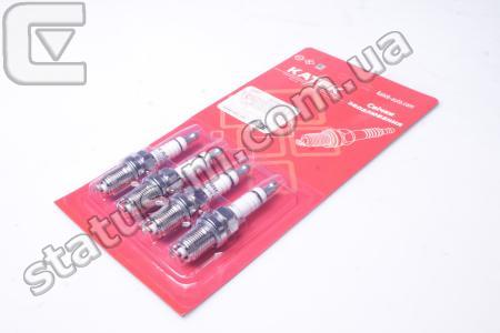 КАТЭК / АУ17ДВРМ-1.0 / Свеча зажигания Газель,Волга,УАЗ дв.405,406,409,ВАЗ 16кл. (компл.4шт) под ключ 16мм блистер (пр-во КАТЭК) фото 1