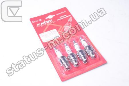КАТЭК / LPG1 / Свеча зажигания Газель,Волга,УАЗ,ГАЗ 53 дв.402 под ГБО (компл.4шт) блистер (пр-во КАТЭК) фото 1