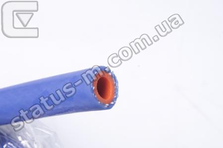 Авто Престиж / 20,0-28,0-4,0 / Шланг d8 (рукав) тосольный 8х16-1,8МПа (двухслойный армированный) силикон синий (внутренний слой оранжевый) (пр-во Авто Престиж) фото 1