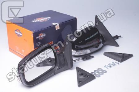 Truckman / 31105-8201416/17 / Зеркало наружное Волга 31105 с указ. поворота, ручная регулировка компл. (правое 1шт+левое 1шт) черный металлик сортное (пр-во Truckman) фото 1