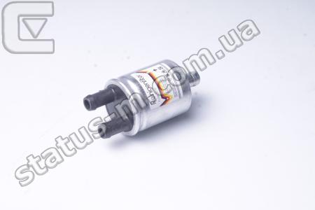 Италия / 110R-010911 / ГБО фильтр газовый тонкой очистки 12х12х12 алюм. (2 выхода) (6-8 цилиндровый двигатель) (пр-во OEM) фото 1