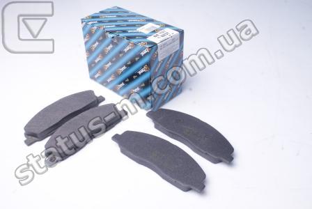 BEST / A21R23-3501171 / Колодка тормозная передн. Газель NEXT (компл.4шт) (пр-во BEST) фото 1