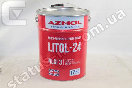 Azmol / Litol-24 / Смазка Литол-24 (17кг) (пр-во Azmol) фото 1
