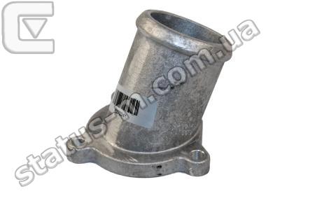 CUMMINS / 5270241 / Патрубок системы охлаждения Газель NEXT,Бизнес дв.Cummins ISF 2.8 (водяной) впускной в блок (алюминий) (пр-во Cummins) фото 1