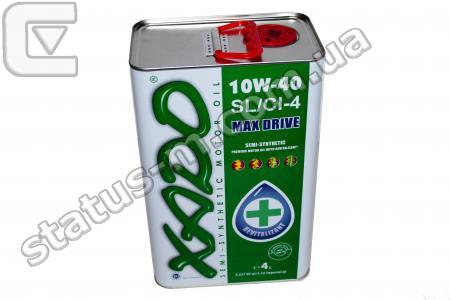 XADO / XA 20209 / Масло моторное 10W-40 полусинтетическое Atomic Oil SL/CI-4 (4л) зеленая канистра (пр-во XADO) фото 1