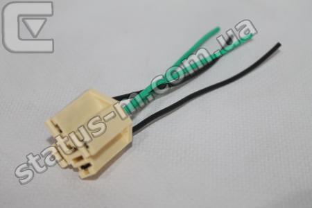 Каменец-Подольский / РР-04 / Разъем (соединение) реле Газель,Волга,ВАЗ 4-конт. колодка гнездовая с проводами (пр-во Каменец-Подольский) фото 1