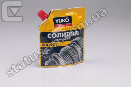 YUKO / solidol / Смазка солидол жировой (дой-пак со штуцером) (150г) (пр-во YUKO) фото 1
