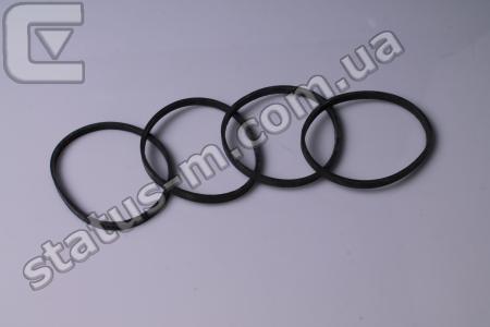 Каучук,г.Мариуполь / 21-1002024-К / Кольцо гильзы цилиндра УАЗ,ГАЗ 21 (уплотнительное) компл.4шт (пр-во Каучук,г.Мариуполь) фото 2