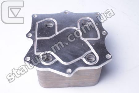 Cummins Investmen / 5318533,5266955 / Охладитель масляный Газель NEXT,Бизнес дв.Cummins ISF 2.8 (теплообменник) (пр-во Cummins Investmen) фото 1