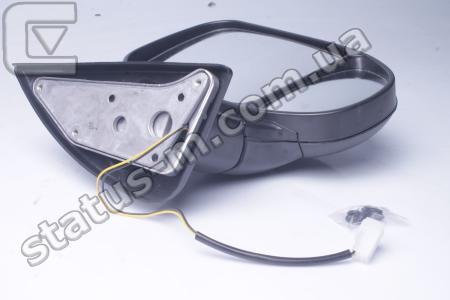 Автосвет / 46.8201022 / Зеркало наружное нов. обр. Газель,Соболь нов.обр. с указ. поворота, правое (черное\матов.) (пр-во Автосвет) фото 2