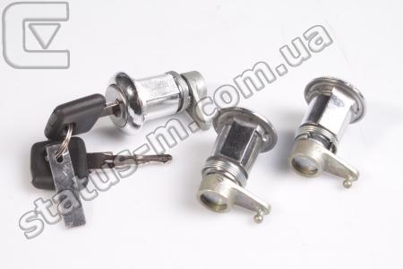 OAR / A31R23-6105411 / Замок двери Газель NEXT компл. (замок 3шт+ключ 2шт) (пр-во OAR) фото 1