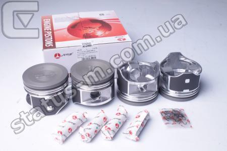 AMP / PX-UAZ-4A-5660-050-A / Поршень цилиндра Газель,УАЗ дв.4215 d=100,5 гр.А М/К (поршень 4шт+палец поршневой 4шт+кольцо стопорное 4шт) (пр-во AMP) фото 1