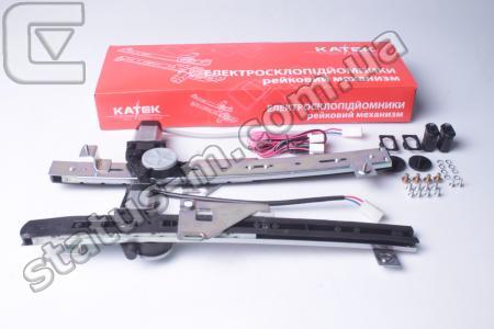 КАТЭК / 2108-6104008/09 / Стеклоподъемник двери передн. ВАЗ 2108 электрич. компл. (левый 1шт+правый 1шт) (пр-во КАТЭК) фото 1