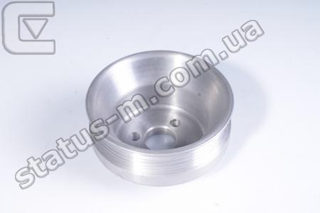 Украина / 406.1308025-10 / Шкив насоса водяного (помпы) Газель,Волга дв.406,405 (дюраль) НОВИНКА!!! (пр-во Украина) фото 2