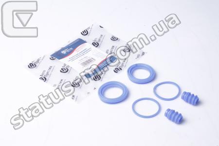 Авто Престиж / А21R23-3501-20 / Р\к суппорта Газель NEXT уплотнительный (пыльник поршня 2шт+пыльник направляющей 2шт+манжета 2шт) (силикон синий) (пр-во Авто Престиж) фото 1