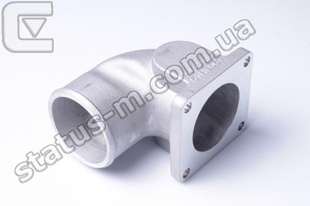 Cummins Investmen / 4938405  / Патрубок коллектора впуск. КамАЗ,МАЗ,ПАЗ,ЛиАЗ дв.Cummins 4ВТ,6ВТ (воздуховод) алюминий (пр-во Cummins Investmen) фото 1