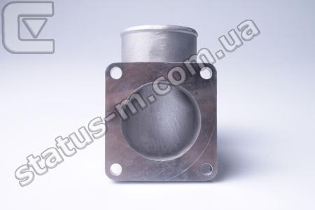 Cummins Investmen / 4938405  / Патрубок коллектора впуск. КамАЗ,МАЗ,ПАЗ,ЛиАЗ дв.Cummins 4ВТ,6ВТ (воздуховод) алюминий (пр-во Cummins Investmen) фото 3