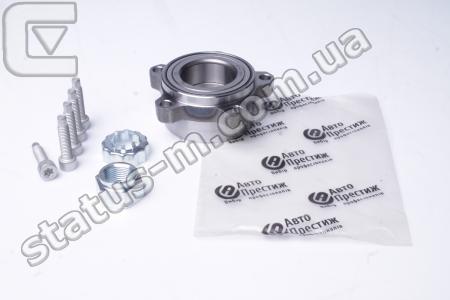 Авто Престиж / А21R23.3103145 / Подшипник ступицы передний колеса Газель NEXT (конический двухрядный с фланцем) с компл. крепежа серия АП (пр-во Авто Престиж) фото 1