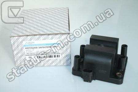 ASR / 48.3705 / Катушка зажигания Газель,УАЗ дв.4216,ЗАЗ 1103-Славута,Sens (сдвоенная) (пр-во ASR) фото 1