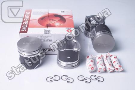 AMP / 53-1004015-22 / Поршень цилиндра Газель,Волга дв.402 d=92,0 гр.А М/К (поршень 4шт+палец поршневой 4шт+кольцо стопорное 4шт) (пр-во AMP) фото 1
