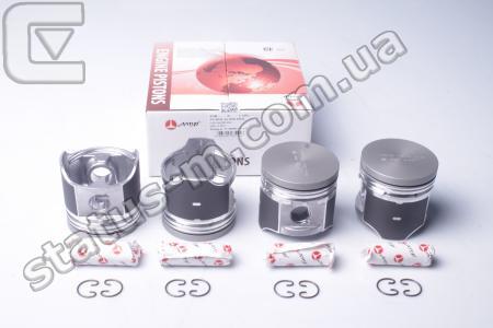 AMP / 53.1004013 / Поршень цилиндра Газель,Волга дв.402 d=93,0 гр.Б М/К (поршень 4шт+палец поршневой 4шт) (пр-во AMP) фото 1