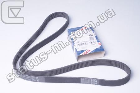 BOSCH / 1 987 946 278 / Ремень 6PK1370 привода генератора Газель,Соболь,Газель NEXT,Бизнес,Волга дв.406 с ГУР,4216,Evotech 2,7 (поликлиновый) (пр-во Bosch) фото 1