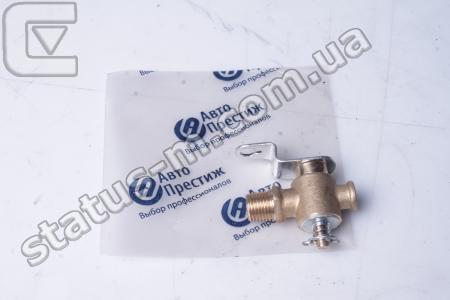 Авто Престиж / 511.1305040 / Кран блока цилиндров ПС-7-1 Волга,ГАЗ 53,УАЗ (коротк.флаж.) (пр-во Авто Престиж) фото 1