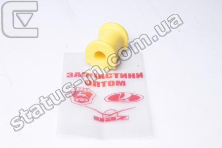 Украина / 2108-2906040 / Втулка стабилизатора переднего ВАЗ 2108-099,21213-15 переднего (полиуретан желтый) (пр-во ЗапчастиОптом) фото 1