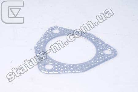 Украина / 31105-1203240-10-02 / Прокладка трубы приемной Газель,Волга дв.405,Cummins ISF 2.8 (металл) (пр-во Украина) фото 1